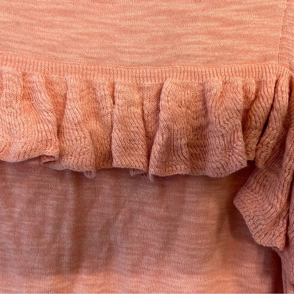 Express Cold Shoulder Ruffle Sweater - Picture 4 of 5